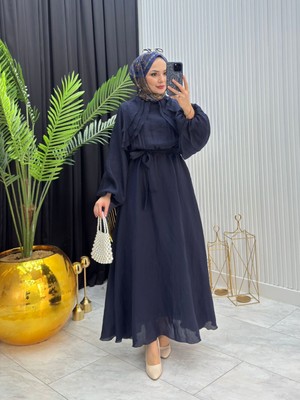 Moda Yağmur Prenses Elbise Siyah