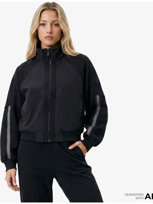 Anta Fearless Trip Kadın Siyah Sweatshirt.2