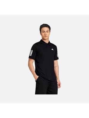 Adidas Climacool Club Tennis 3-Stripes Two Button Polo Collar Freelift Design Short-Sleeve Erkek Tişört