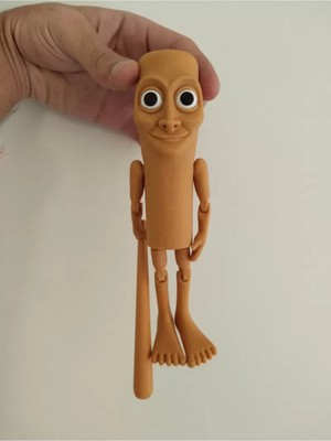 Empressco Sevimli Tung Tung Tung Sahur Figür Oyuncak 19 cm - Eğlenceli Hediye