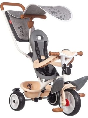 Küçük Hazine Mickey Baby Üç Tekerlekli Bebek Arabası 3in1