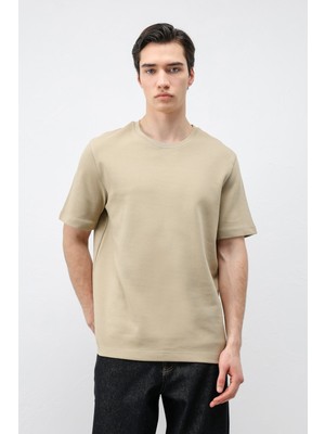 Antioch Haki Regular Fit Basic Erkek T-Shirt