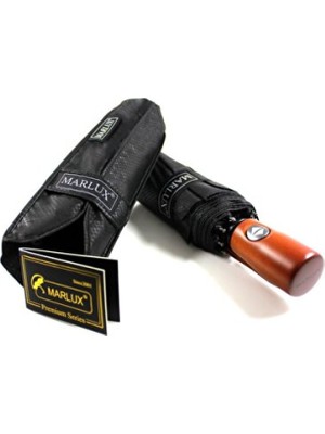 Empressco Wood Series Tam Otomatik Unisex Şemsiye, Şık ve Kullanışlı Tasarım