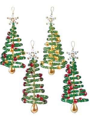 Maxi Trendy Solıd Oak Boncuklu Süs Kiti, Noel Ağacı 4 Yapar