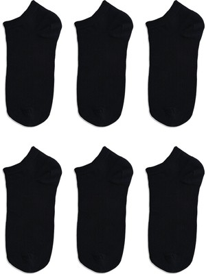 QUALITY WALKING Monochrome Series Patik Çorap 6'lı Set