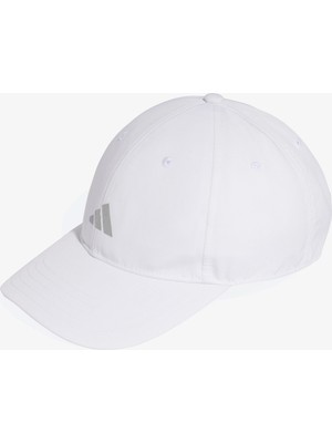 Adidas Running Essential Climacool 6 Panel Beyzbol Unisex Beyaz Koşu Şapkası.-