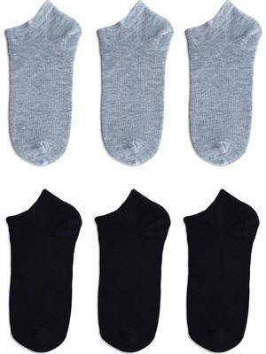 QUALITY WALKING Monochrome Series Patik Çorap 6'lı Set