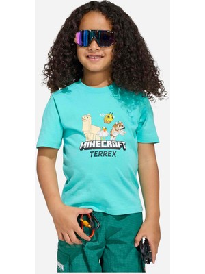 Adidas Minecraft Terrex Çocuk Tişört