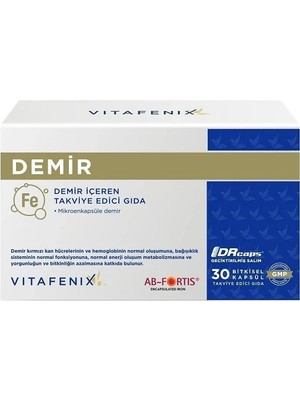Vitafenix Demir 30 Kapsül ( 1 Adet )