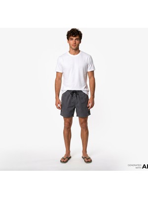Quiksilver Everyday Surfwash Volley 15 Erkek Siyah Deniz Şortu.kvj0