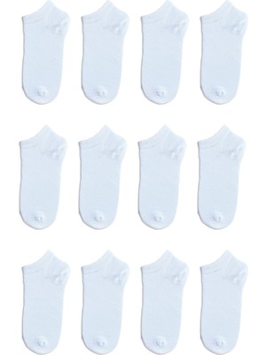 QUALITY WALKING Monochrome Series Patik Çorap 12'li Set
