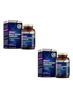 Nutraxin Multi Vitamin Complex Women's 60 Tablet 2'li Paket ( 1 Adet )