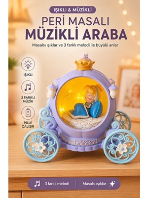 Maison Luré Prenses Temalı Müzikli Çocuk Odası Gece Lambası ile Masal Gibi Atmosfer