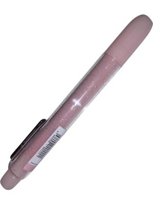 Piano Pıano 709782  Simli Kokulu Klipsli Hıghlıgter Fosforlu Kalem  - Açık Pembe