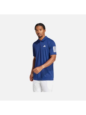 Adidas Climacool Club Tennis 3-Stripes Two Button Polo Collar Freelift Design Short-Sleeve Erkek Tişört