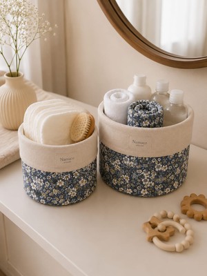 Drsn Ticaret Nünüco Atelier 2'li Çok Amaçlı Bebek Odası Düzenleyici Sepet
