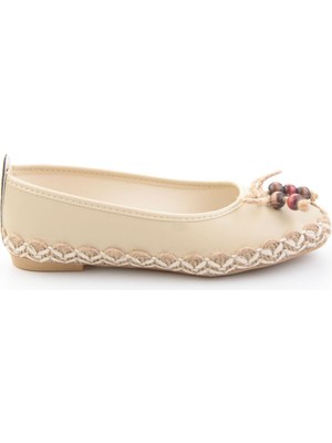 Bambi Bej  Kadın Espadril K01360060509
