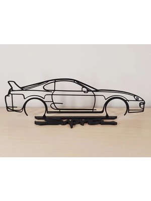 Empressco Toyota Supra Mk4 20CM Plastik Masa Süsü Masa Dekorasyonu