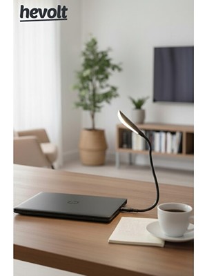 Maison Luré Dokunmatik USB LED Çalışma ve Okuma Işığı, 3 Seviyeli ve Siyah Tasarım Masa ve Gece