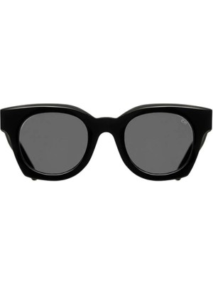 Charlie Max Milano Corso Siyah Asetat Unisex Güneş Gözlüğü
