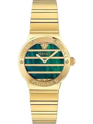 Versace VRSCVE0S00425 Altın Rengi Çelik Kadın Kol Saati