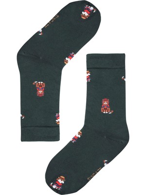 Fundaze Inca Yeşil Bambu Unisex Çorap
