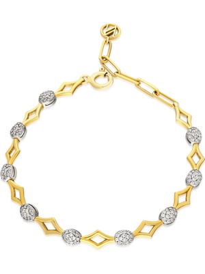 Nayra Jewelry Pleasure 18 Ayar Altın Kaplama Kadın Bilezik