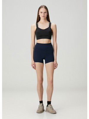 Lululemon Wunder Train High-Rise Lacivert Şort 4"