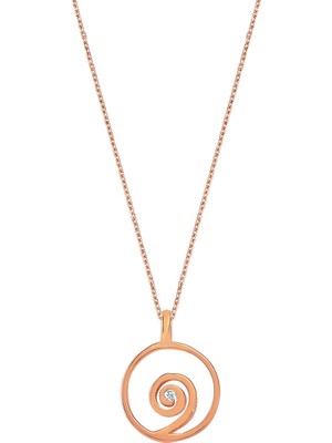 Bee Goddess Om Kadın Rose Altın Kolye