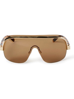 Palm Angels PERI10IS 99 6064 Kahverengi Metal Erkek Güneş Gözlüğü
