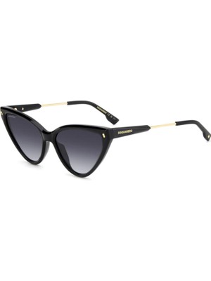 Dsquared2 D2 0134/S 80790 Siyah Asetat Kadın Güneş Gözlüğü