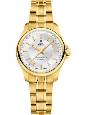 SWISS MILITARY BY CHRONO SM30201.09 Altın Sarısı Çelik Kadın Kol Saati