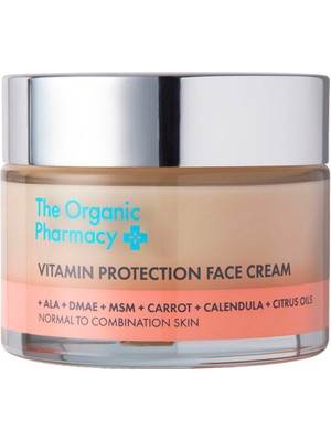 The Organic Pharmacy Vitamin Protection Face Cream Vitamin Özlü Nemlendirici Yüz Bakım Kremi 50 ml