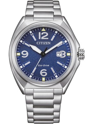 Citizen AW1571-76L Metalik Gri Çelik Unisex Kol Saati