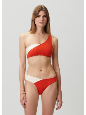 Eres Paradoxe Turuncu Beyaz Bikini Üstü