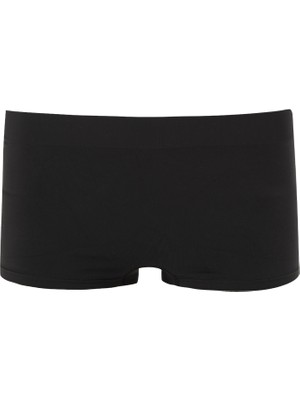 Skims Soft Smoothing Seamless Siyah Kadın Boxer
