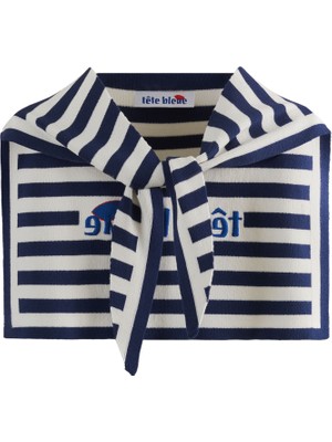 Tete Bleue Morgan Sailor Lacivert Atkı