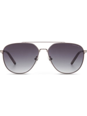 Cerruti 1881 Cr 80031 C4 Pilot Metalik Gümüş Metal Erkek Güneş Gözlüğü