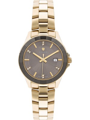 Wainer WA.18020-E Gold Çelik Kadın Kol Saati