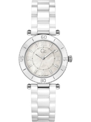 GCZ05008L1MF Muse Ceramic Beyaz Seramik Kadın Kol Saati