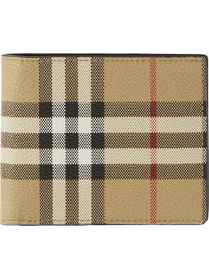 Burberry Hıpfold Bej Erkek Cüzdan