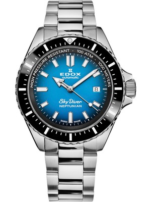 Edox 80120-3NM-BUIDN Gri Erkek Kol Saati