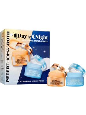 Peter Thomas Roth Day & Night Moisture Must-Haves Nemlendirici Gece ve Gündüz Kremi 2'li Cilt Bakım Seti