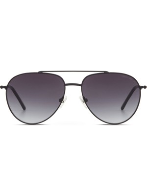 Cerruti 1881 Cr 80050 C4 Pilot Mat Siyah Metal Erkek Güneş Gözlüğü