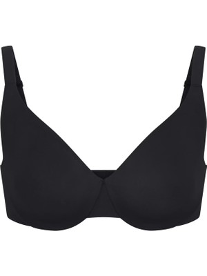 Skims Unlined Full Coverage Siyah Sütyen