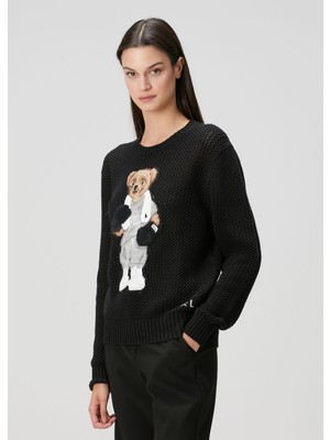 Polo Ralph Lauren Polo Bear Siyah Kazak