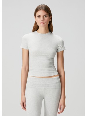 Skims Gri T-Shirt