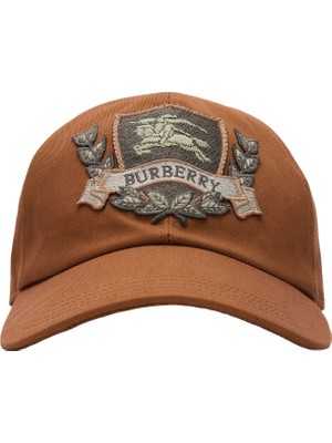 Burberry Turuncu Erkek Beyzbol Şapkası