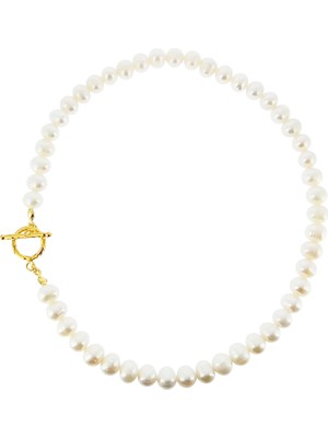 Ezra Baghaki Jewellery Elara Inci 925 Ayar Gümüş Kadın Kolye