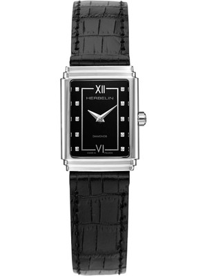 Herbelin Art Deco 1925’S 17577AP84 Pırlantalı Çelik Kadın Kol Saati